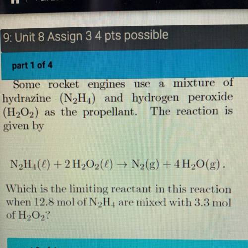 How much of the excess reactant remains unchanged?

how much N2 is formed? (in mol)
how much H2O i