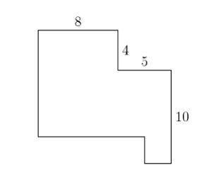 Find the perimeter of the following rectilinear figure.