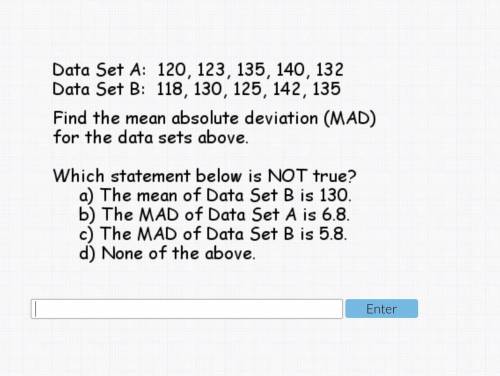 What is the Mean Absolute Deviation?