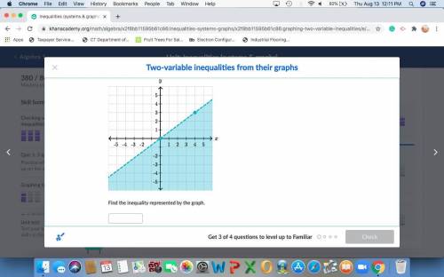 Two-variable inequalities from their graph: Please help me answer the question in the screenshot!