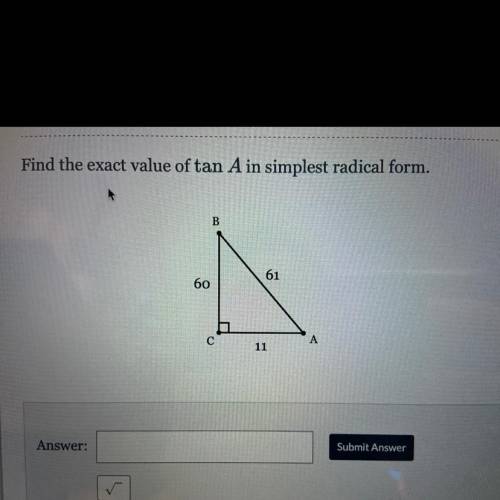find-the-exact-value-of-tan-a-in-simplest-radical-form