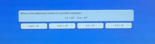 What is the difference written in scientific notation?