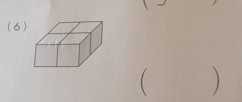 Answer in cubic units