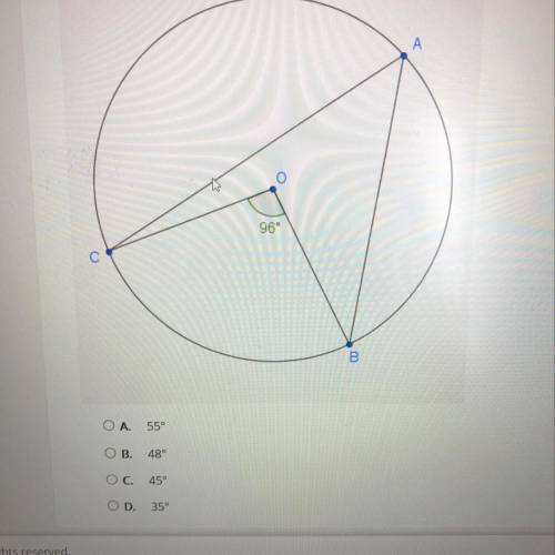 Point O is the center of this circle what is m