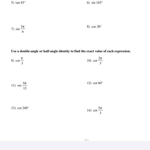 Can someone do 9-14 please and show the work, it’s calculus