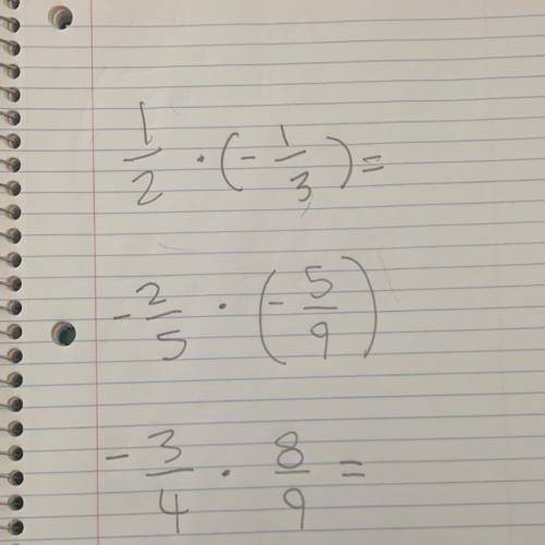 Can somebody please solve these thank you!