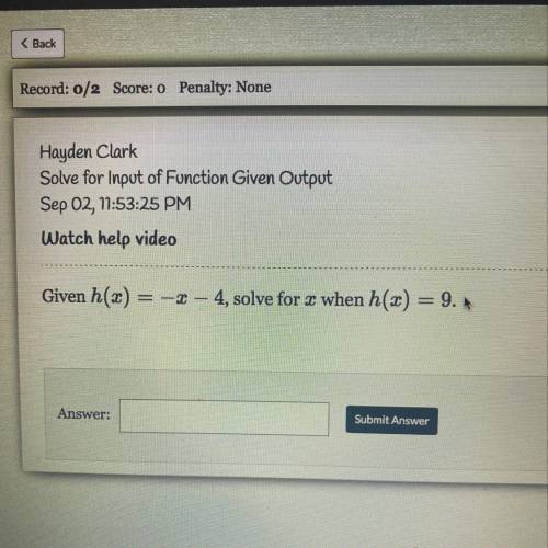 Algebra 2 Help! Please help.