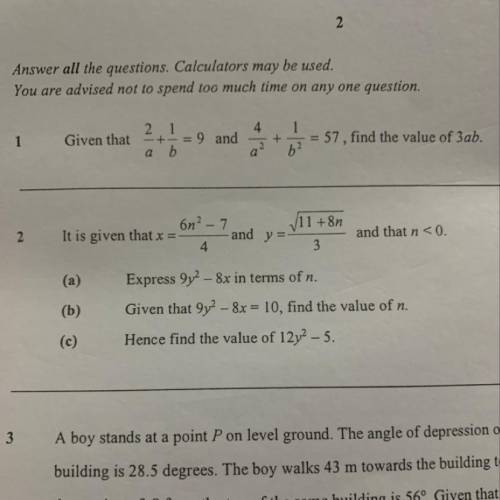 Please help with qn 1!!