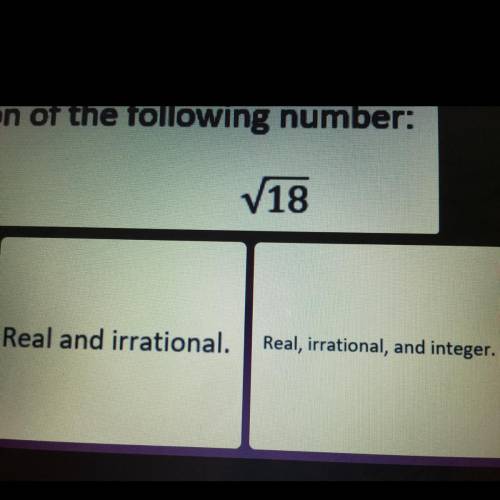 Choose the best description of the following number 18