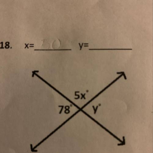 What is X= to and what does Y= to?