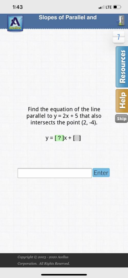 Can you help me with this problem / maybe show work?