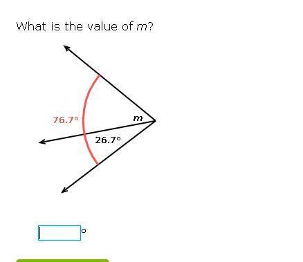 What is the value of m?
