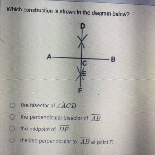 Which construction is shown in the diagram below. Help??