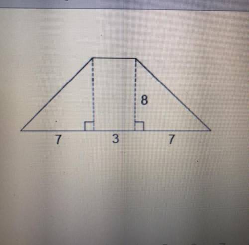 I will give brainlest!!What is the area of this trapezoid?