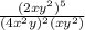\frac{(2xy^2)^5}{(4x^2y)^2 (xy^2)}