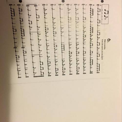 Need help pls with winning rhythms homework..