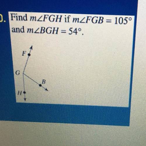 I need to find the value to m