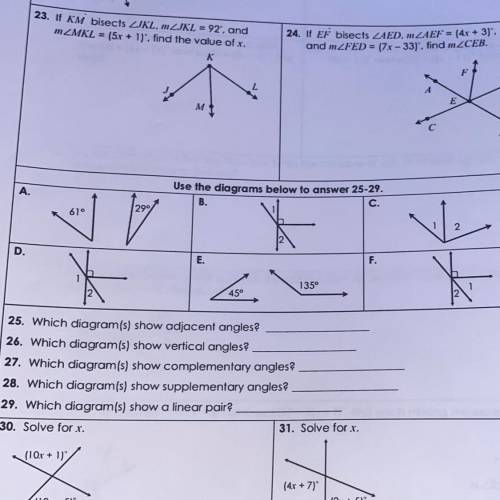 Can someone help me with 25-29