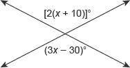 What is the value of x?
x= ??