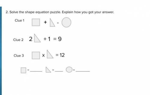 Solve the equation puzzle