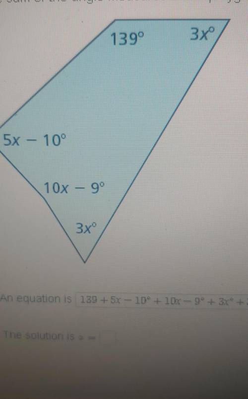 What does x equal to