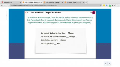 HELP ASAP EASY FRENCH