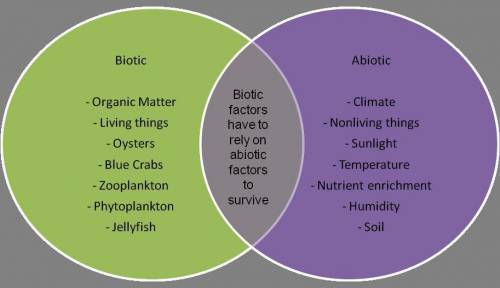 Name one UNLIKELY biotic factor (one that you

think most people wouldn't know is biotic). Give two