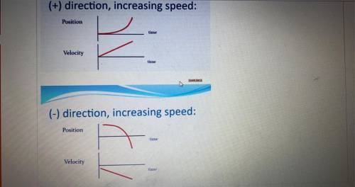 What similar between these 2 graphs and also what are the similarities of the two velocity time gra