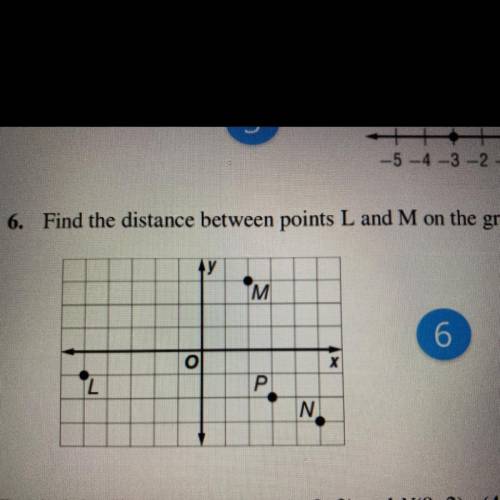 Find the distance between 2 points on a graph