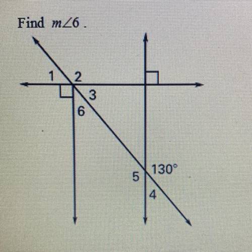 Need for geometry 
a. none
b. 50°
c. 40°
d. 65°
e. 25°