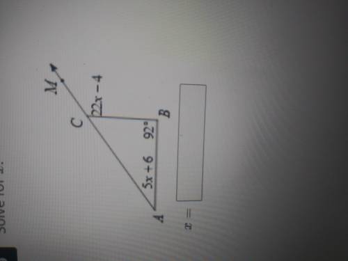 Solve for X. Please help!