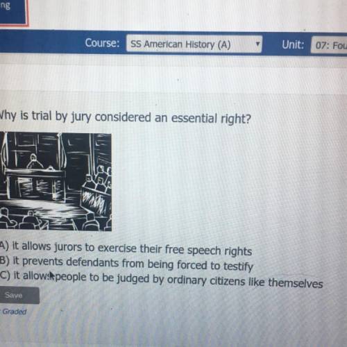 Why is trial by jury considered an essential right?