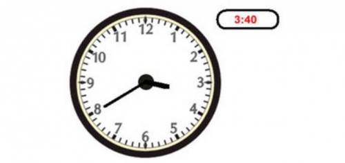What time will it be 2 hours and 5 minutes after the time shown?