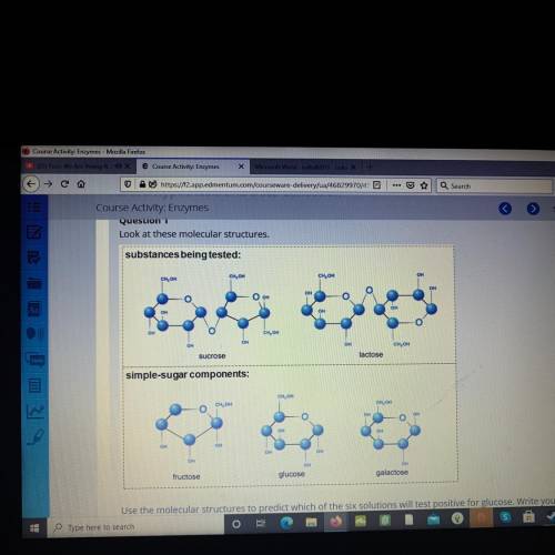 Look at these molecular structures.

Use the molecular structures to predict which of the six solu