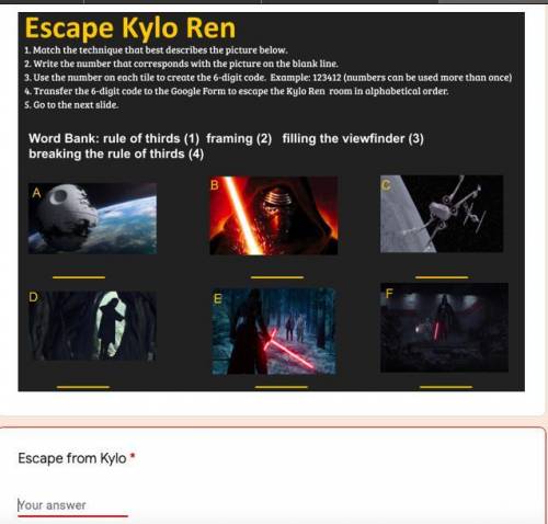 Kylo Ren Room

Insert the code from the Kylo Ren Room to escape. Can you use the force to escape f