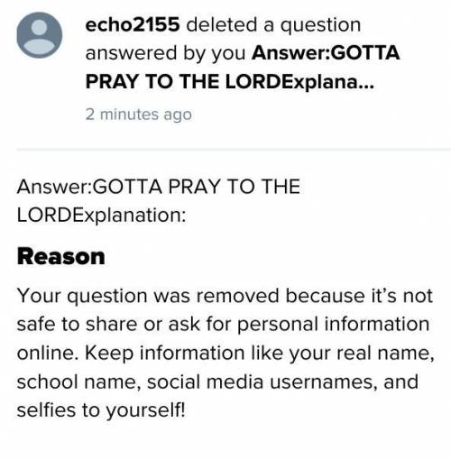 Who knew praying to god was personal info....