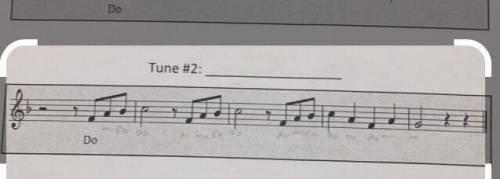 What song is the tune below?