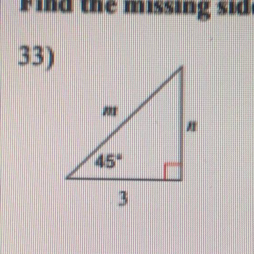 Says find the missing angle pls help