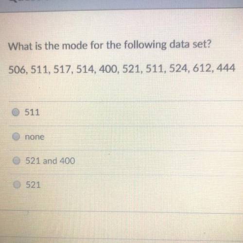 What’s the mode ? 506,511,517,400,521,522,524,612,444