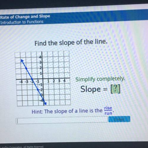 Can someone help me find the slope and give me like a formula?