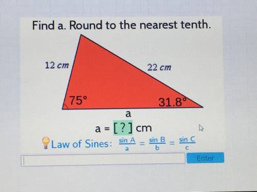 Find a round to the nearest tenth