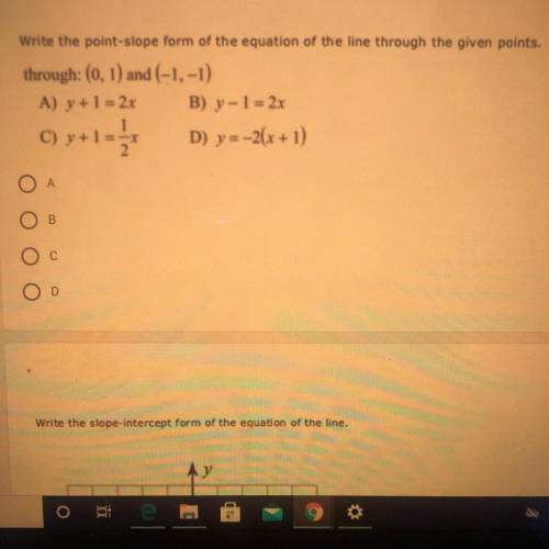 Need help on this Algebra test question!