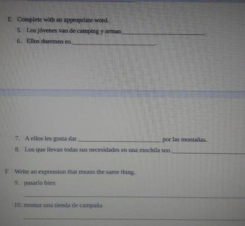 Spanish speaker plsss help me with my work plsss I really need help with every question
