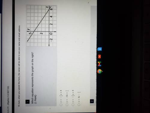 Which equation represents the graph on the right?