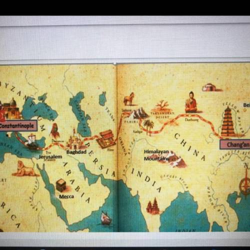 What civilization did the Silk Road connect?