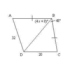 PLEASE HELP! WILL GIVE BRAINLIEST AND 30 POINTS!

What is the range of possible values for x?
The
