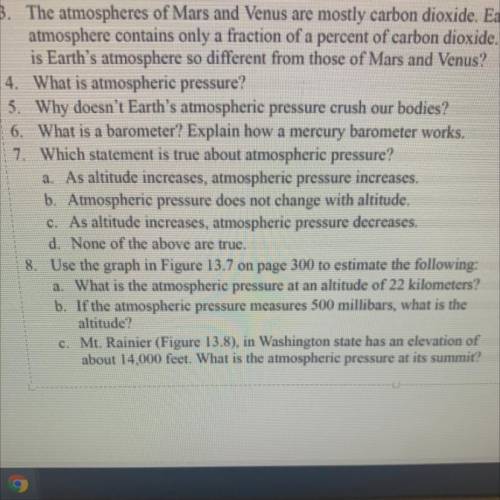 What is the atmospheric pressure at an altitude of 22 kilometers?