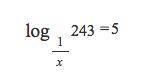 Find the Domain of the following exponential and logarithmic equations and solve them: