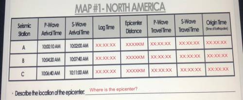 Map #1 - North America I need answers fast or I fail