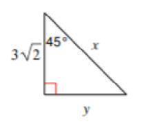 How do I solve for the missing sides in this special right triangle?